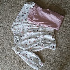 Sienna Sky Floral Blouse Size Medium